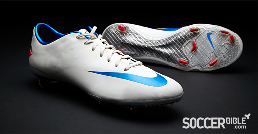 Nike Mercurial Vapor VIII Football - Sail/Red SoccerBible