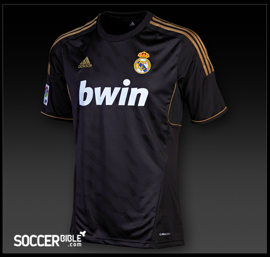 real madrid black and gold kit