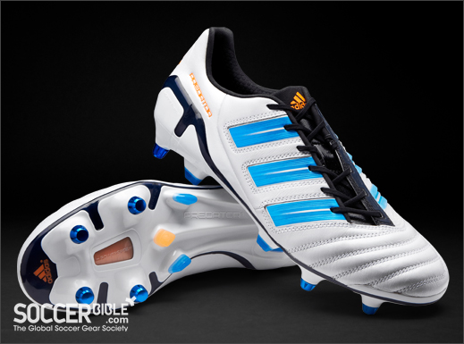 adidas predator white and blue