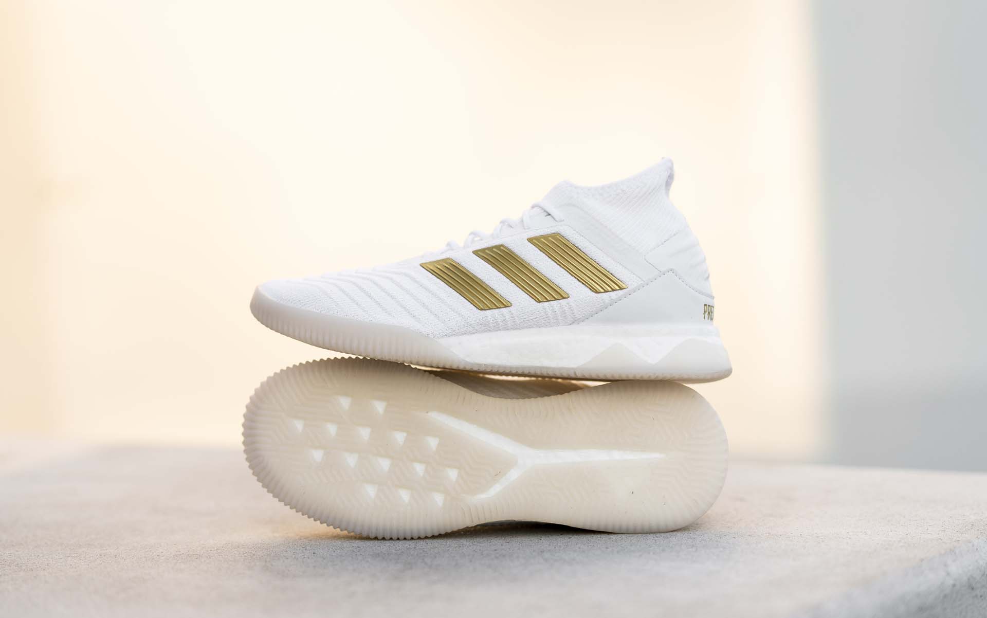 adidas predator white and gold