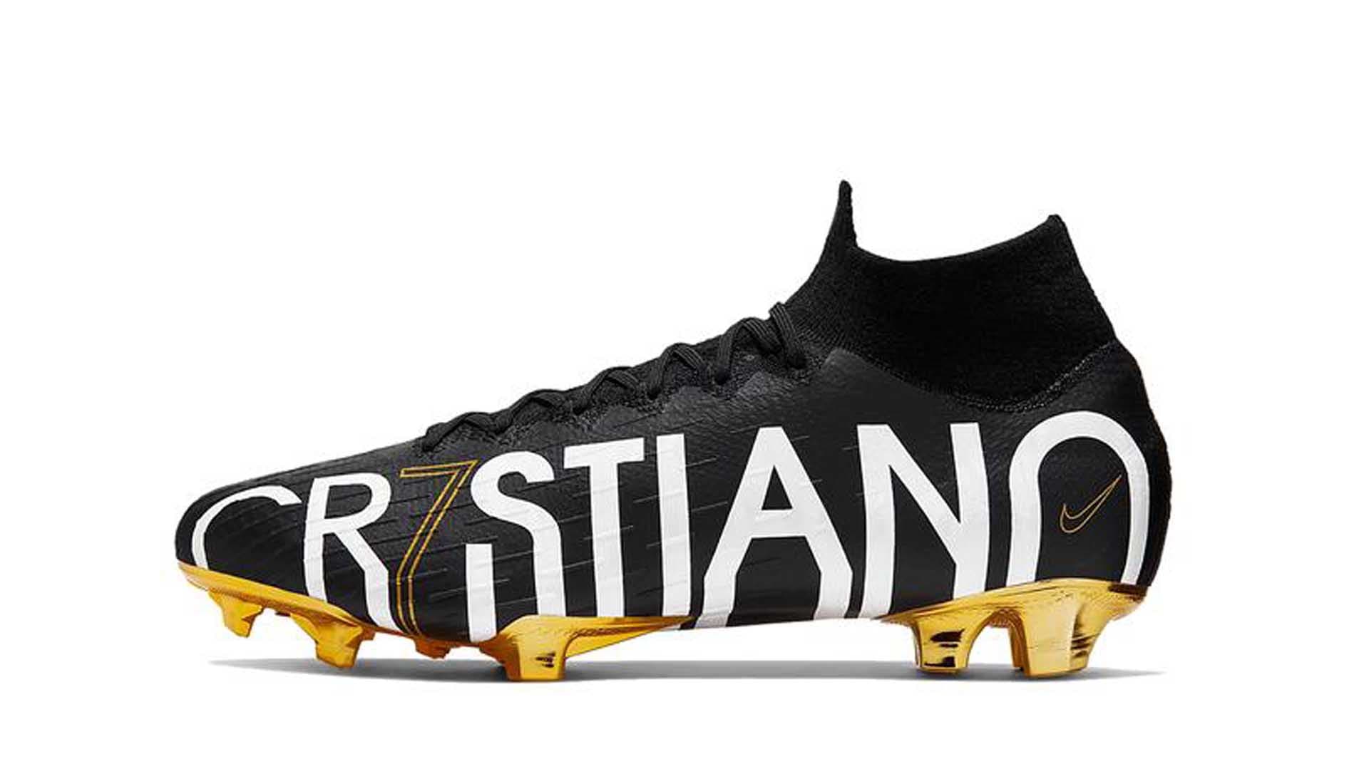 cr7 black shoes