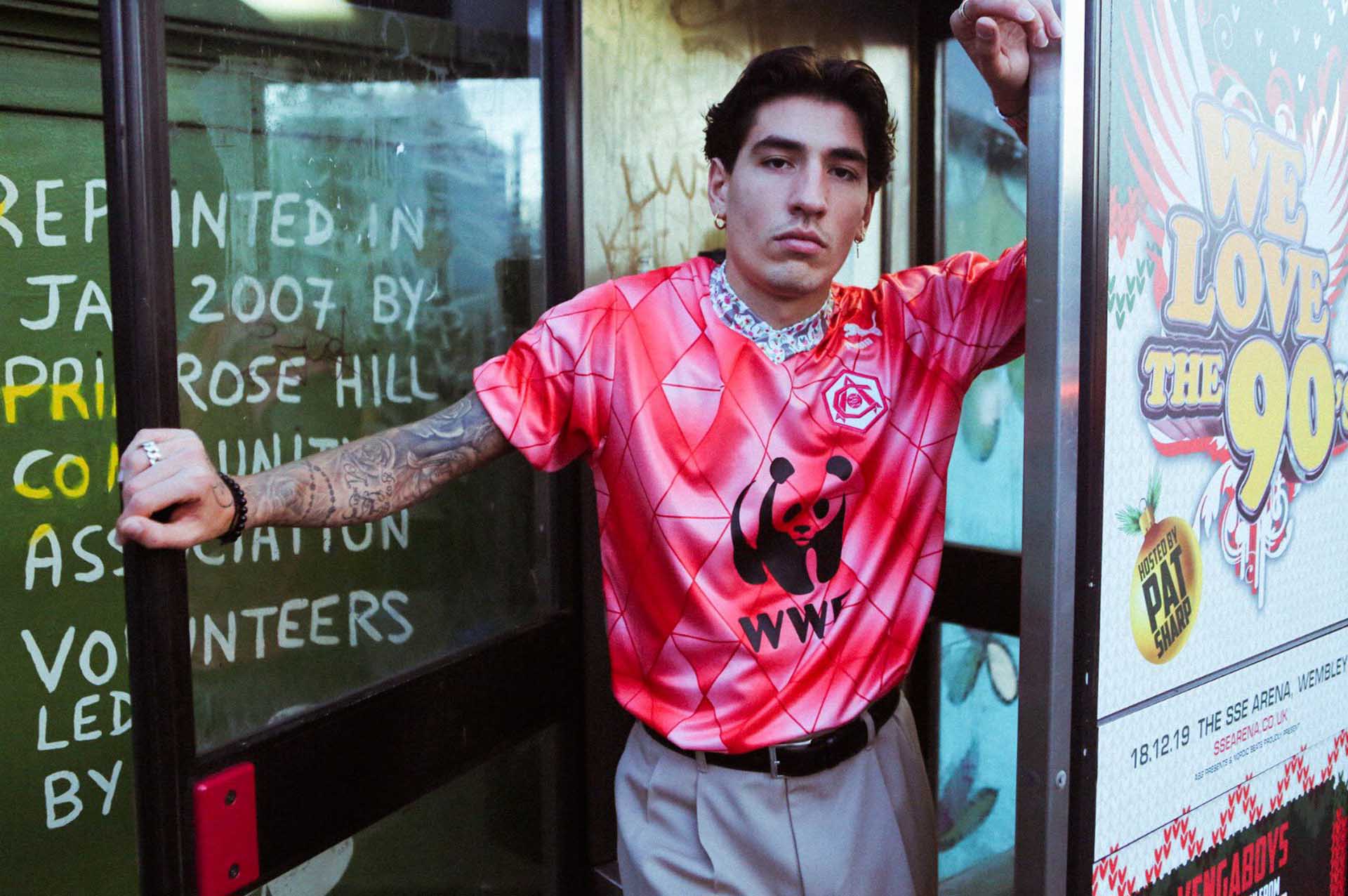 Hector Bellerin at London Fashion Week 2018 - SoccerBible