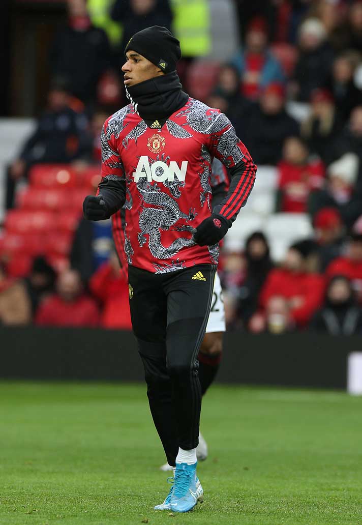 Manchester United Wear Chinese New Year 