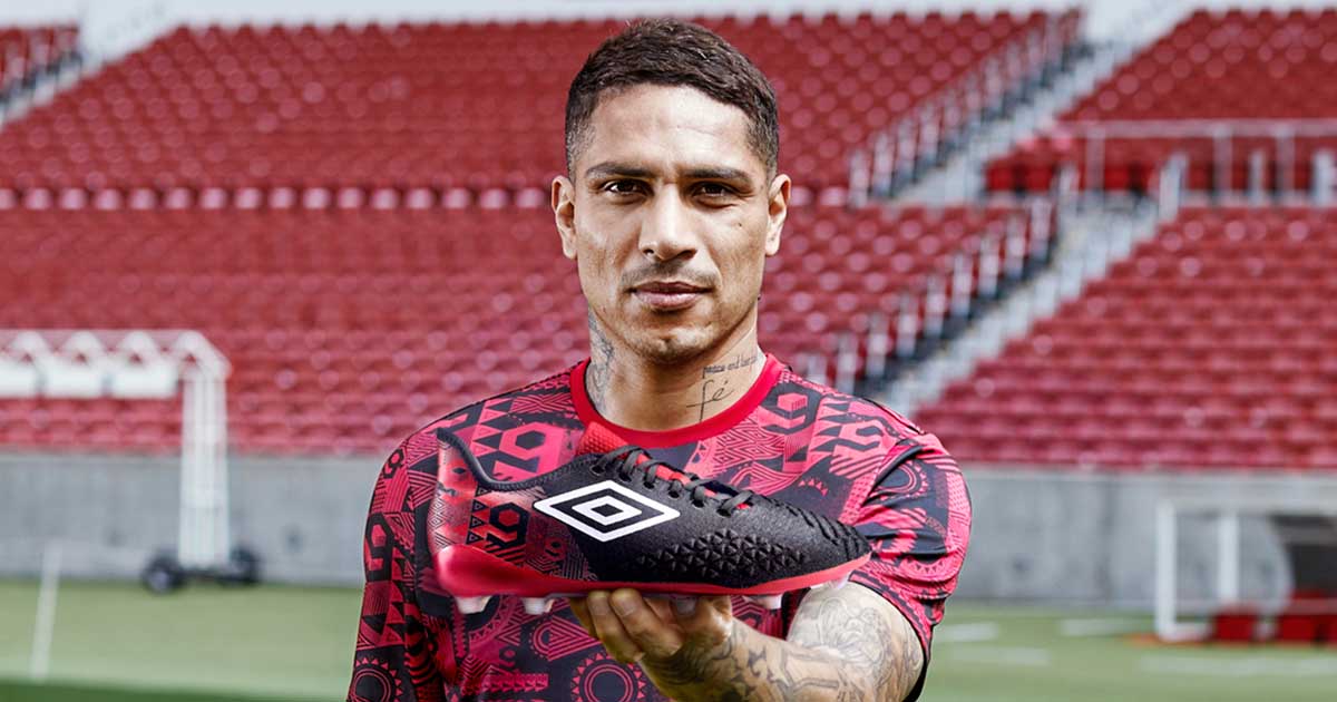Umbro Launch The Novem Pro For Paolo Guerrero - SoccerBible