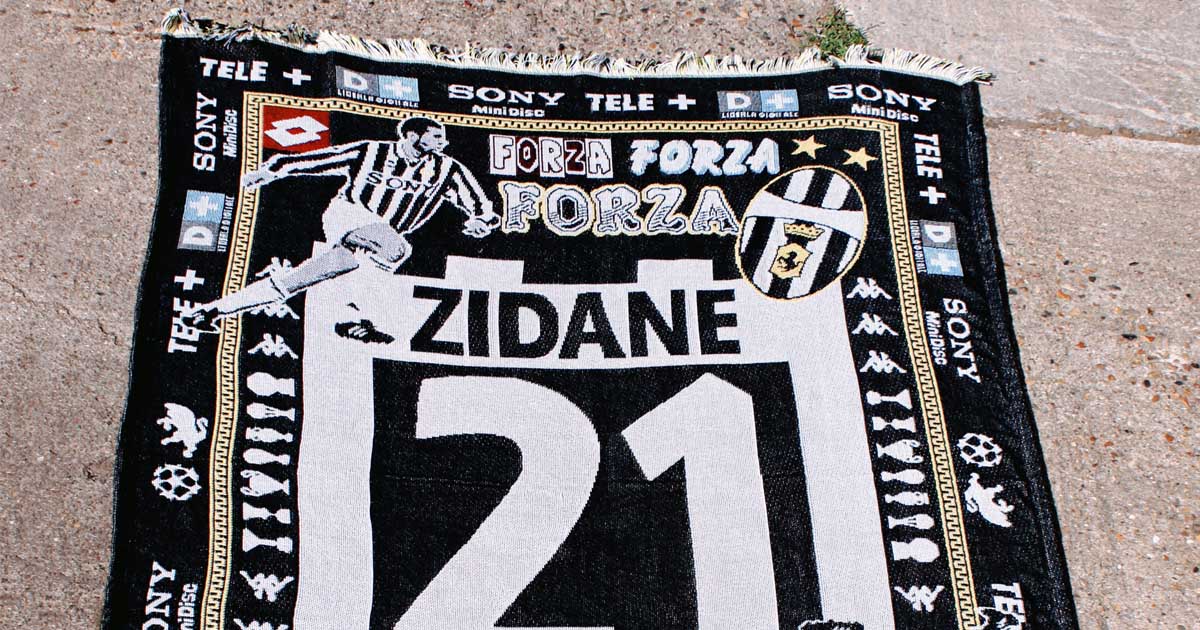 A Store Like 94 Unveil Glorious Zizou Rug - SoccerBible