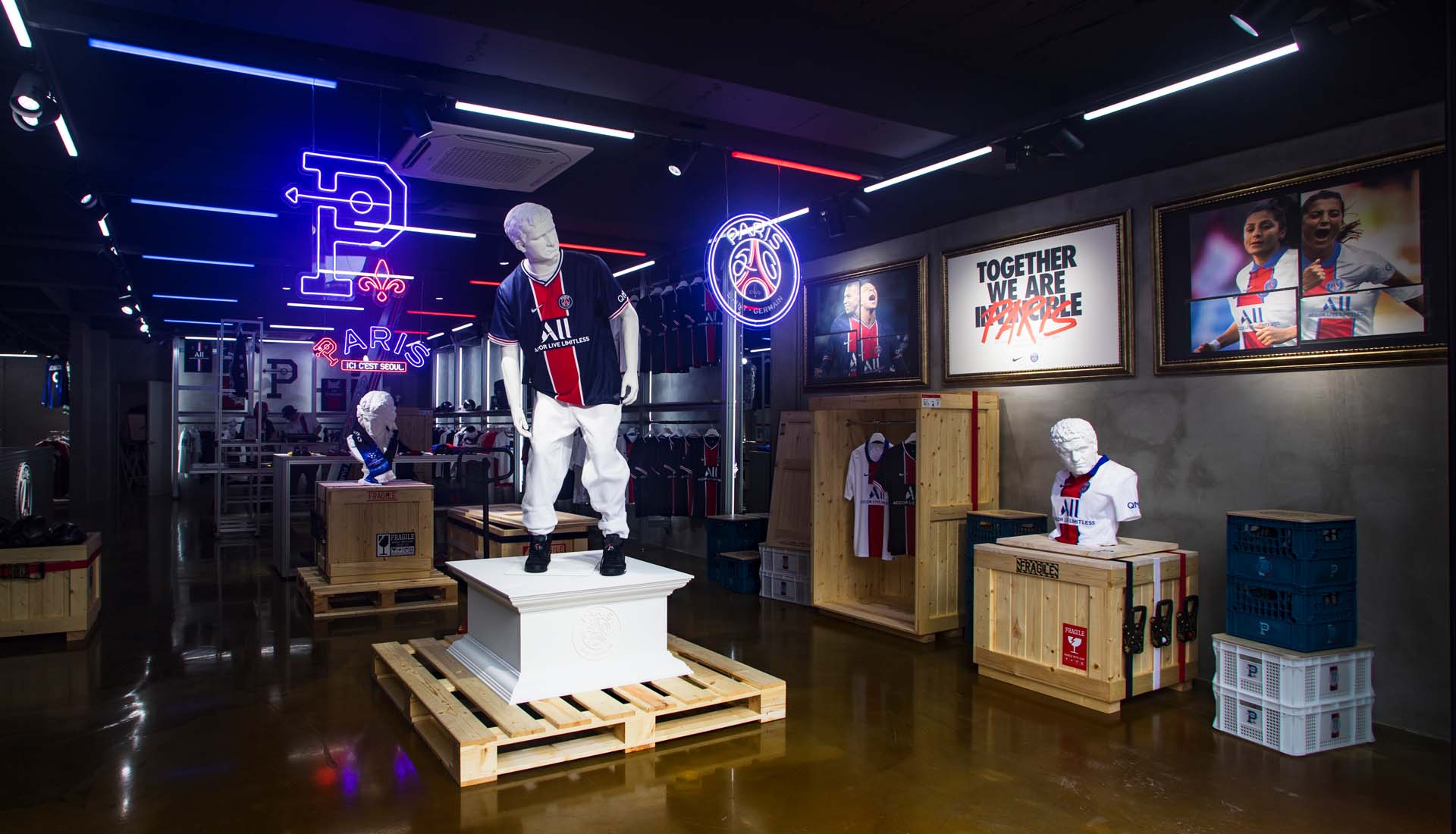 NBA Store Paris, Projects