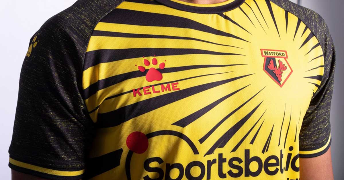 Kelme Launch Watford 20/21 Home Shirt - SoccerBible