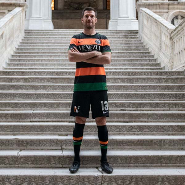 Soccer Jersey Kappa FC Venezia Italy Serie B 2021/2022 Home Jersey