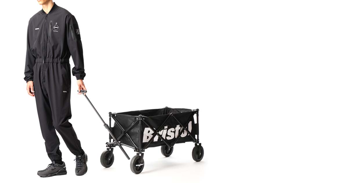F.C.Real Bristol FIELD CARRY CART BLACK 【公式通販】