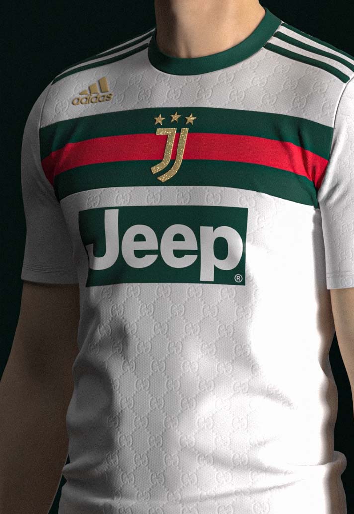 SETTPACE Imagines Juventus x Gucci 