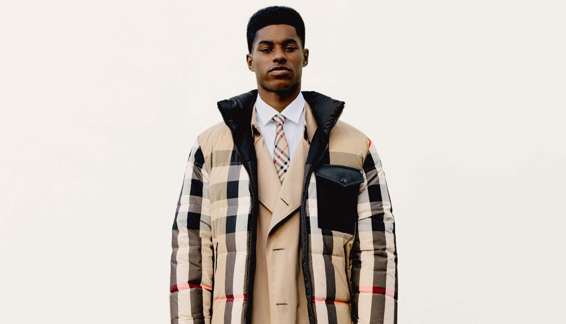 Marcus Rashford Fronts Debut Fashion Collection With Burberry - SoccerBible