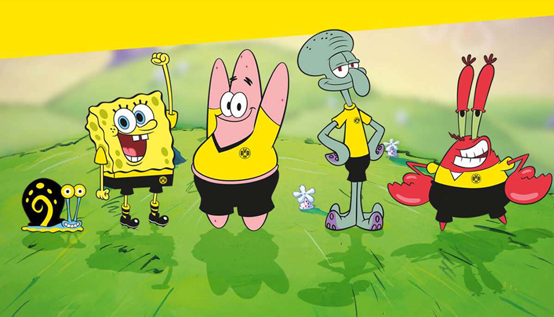 Borussia Dortmund Team Up With SpongeBob SquarePants - SoccerBible