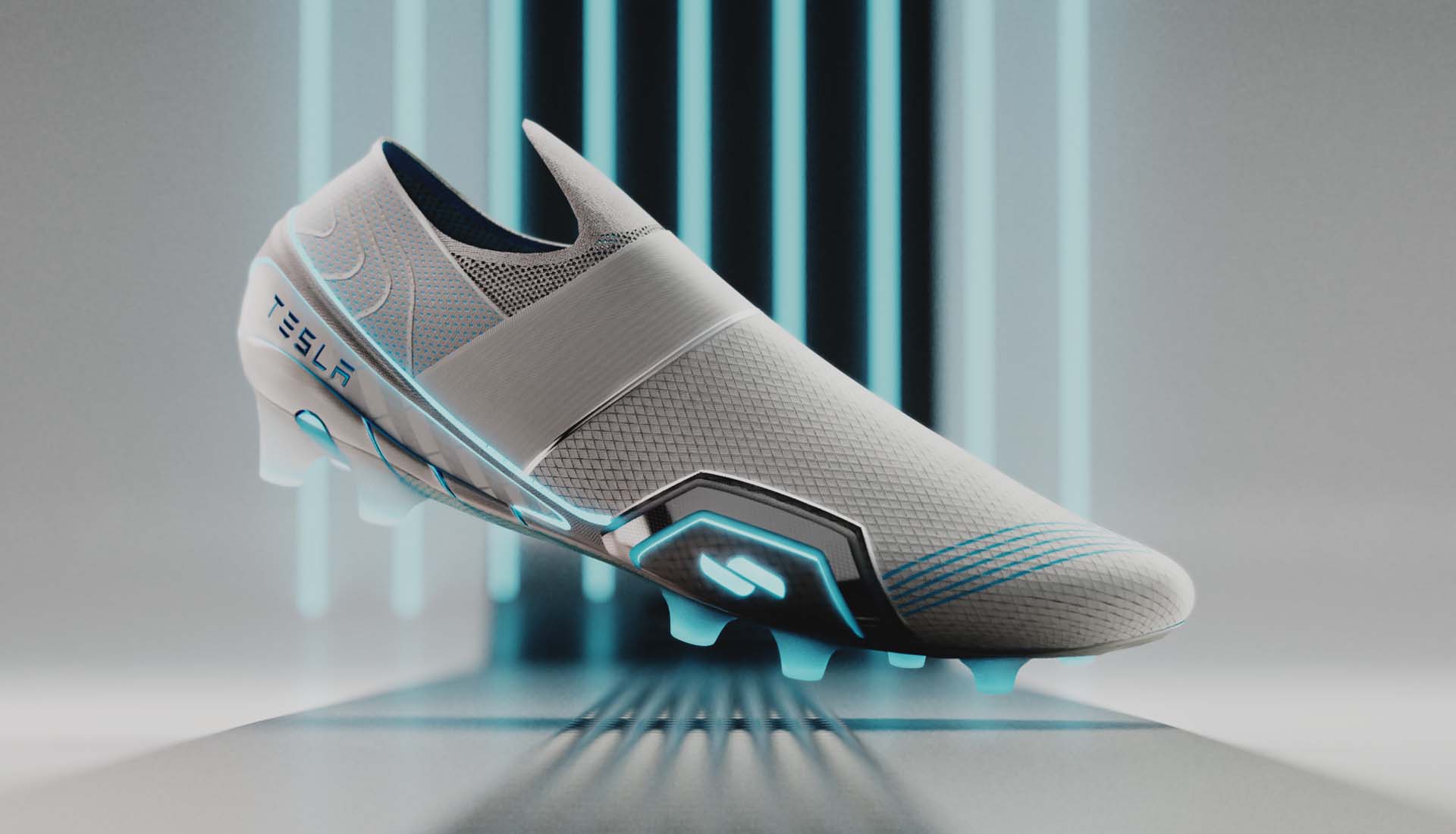 Mossawi Studios Tesla Concept Boots SoccerBible