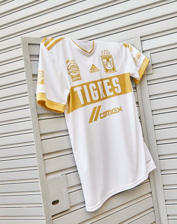 tigres white and gold jersey