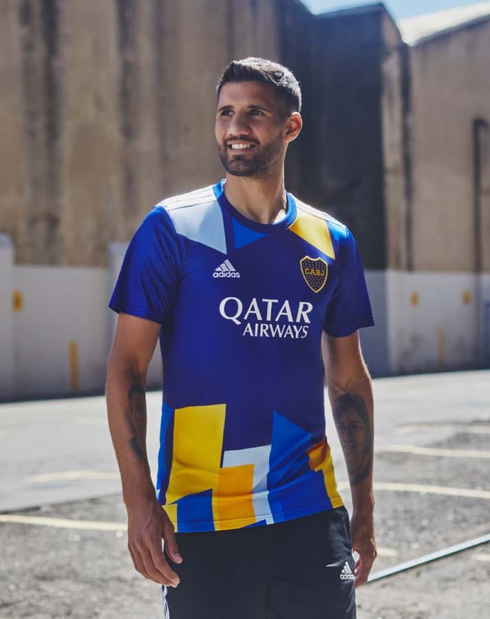 adidas Launch Boca Juniors 2022 third Shirt - SoccerBible