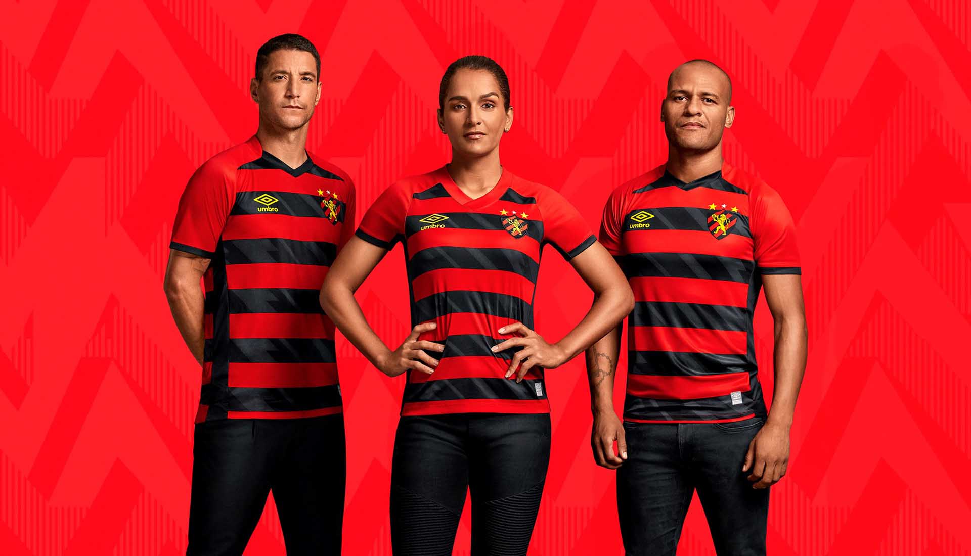 Umbro Launch Sport Club do Recife 21/22 Home & Away Jerseys