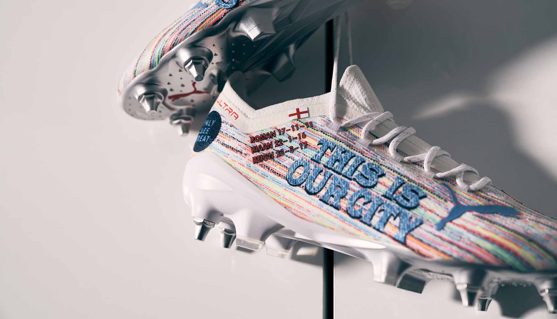PUMA Provide Man City Specially Customised Boots SoccerBible