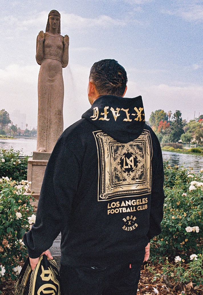 LAFC on X: #LAFC x Born x Raised Dropping in limited quantities this  Friday at 12 PM PST on  + at LAFC HQ on Tuesday at  10 AM PST.  /