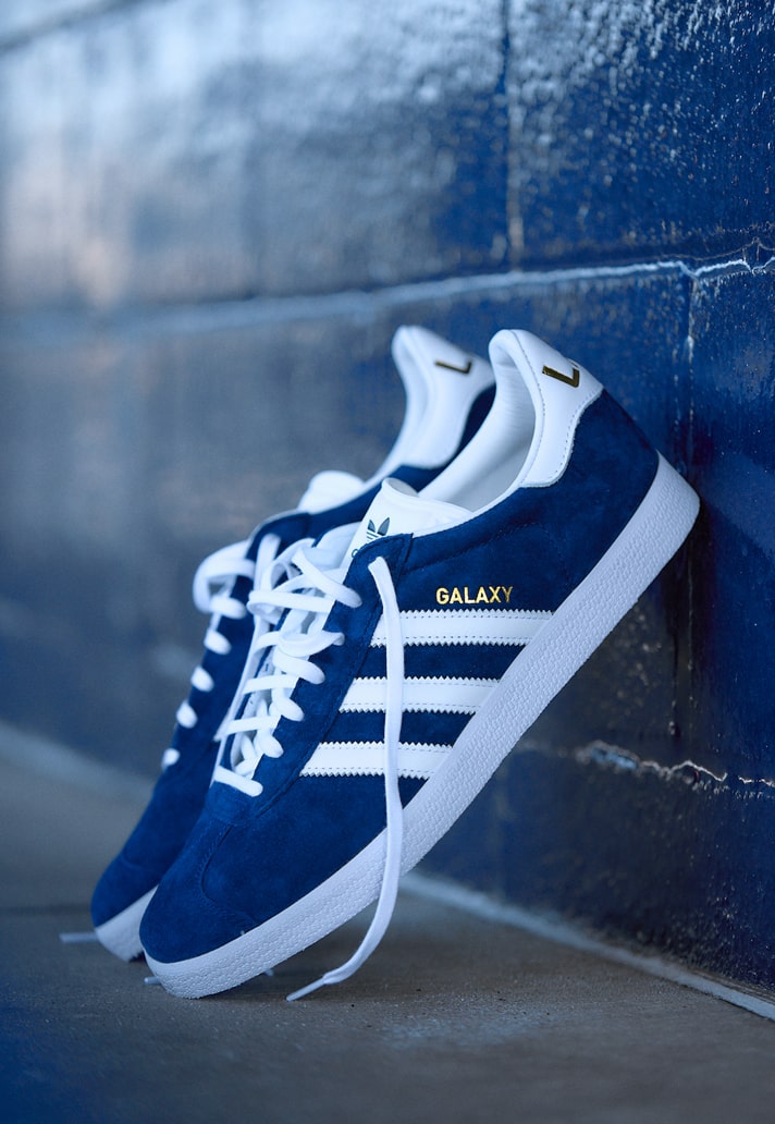 adidas LA Galaxy Drop The Galaxy Gazelle SoccerBible