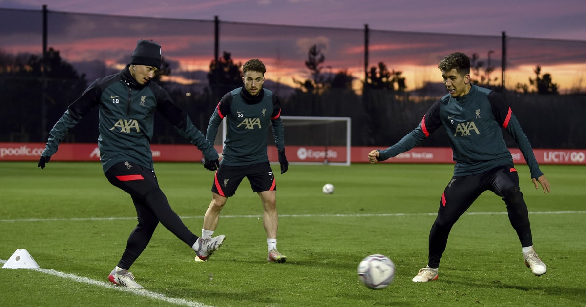 Liverpool Debut 2022 Training Range - SoccerBible