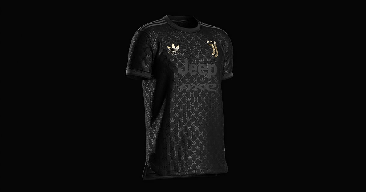 Juventus adidas Gucciコラボシャツ SETTPACE Imagines Gucci x adidas Juventus Jersey - SoccerBible