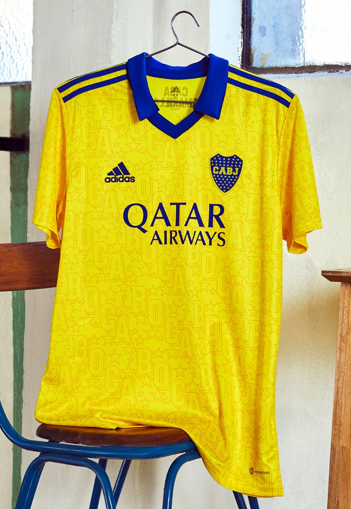 adidas Launch Boca Juniors 2022 third Shirt - SoccerBible