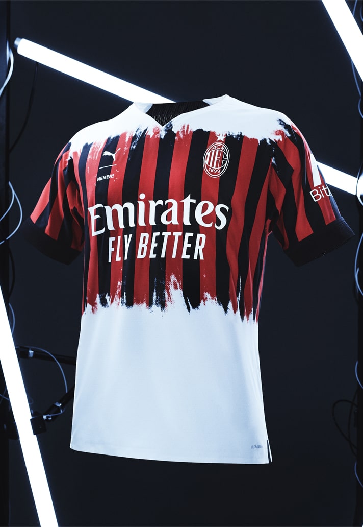 Off-White joins forces with AC Milan as the club's style and