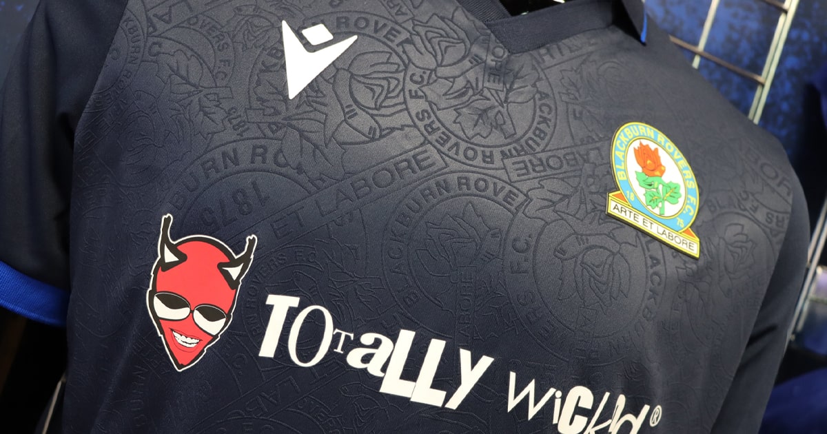 Blackburn Rover’s 22/23 Away Shirt From Macron Needs A Closer Look