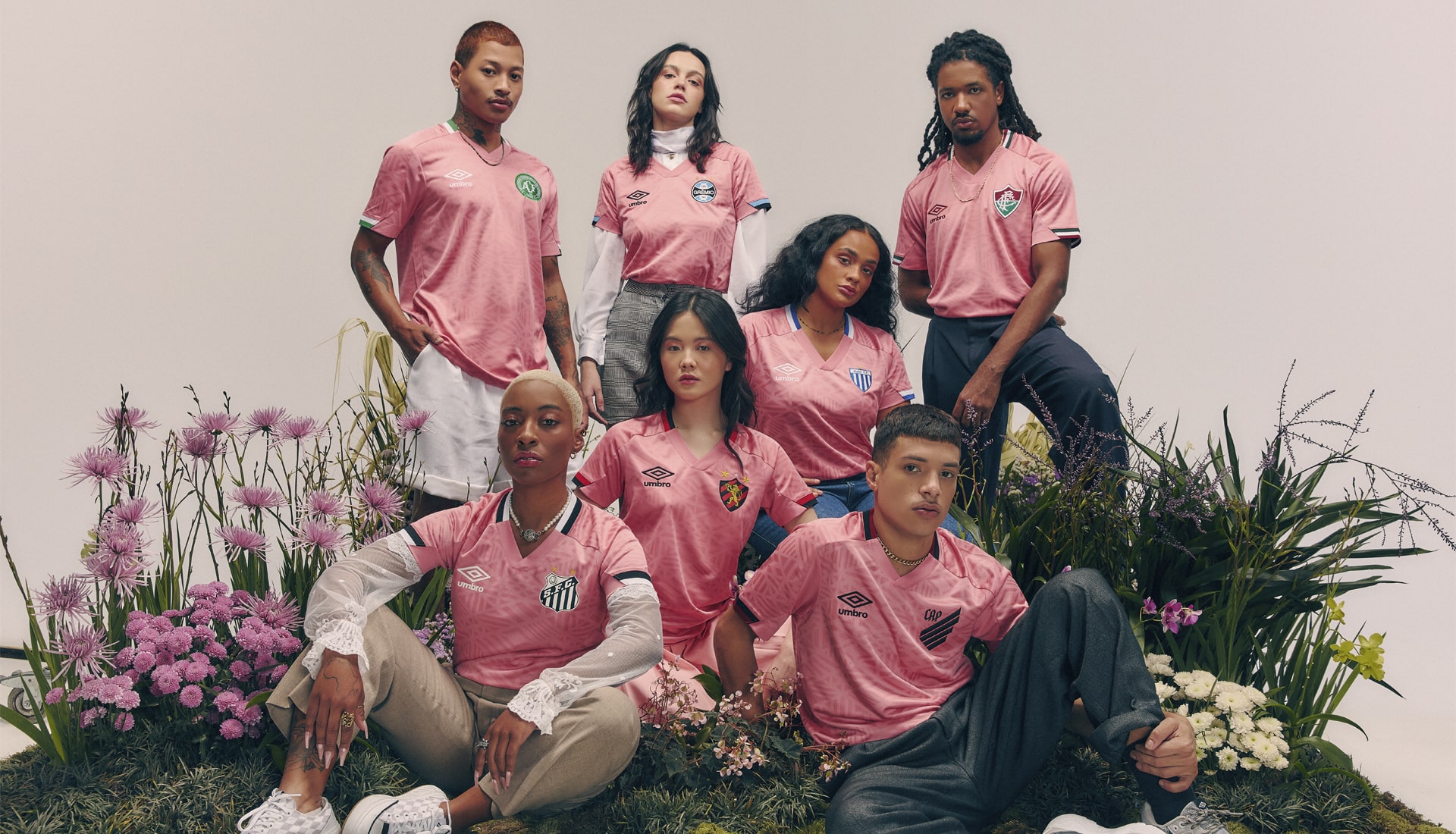 Umbro Brasil Reveals Pink 'Outubro Rosa' Jerseys For Its Seven Clubs -  SoccerBible