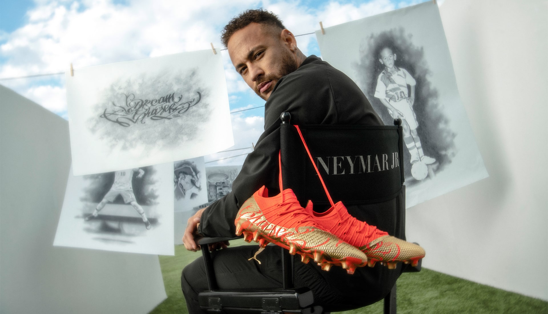 The Suede and The Superstar – Neymar Jr's latest shoot with PUMA