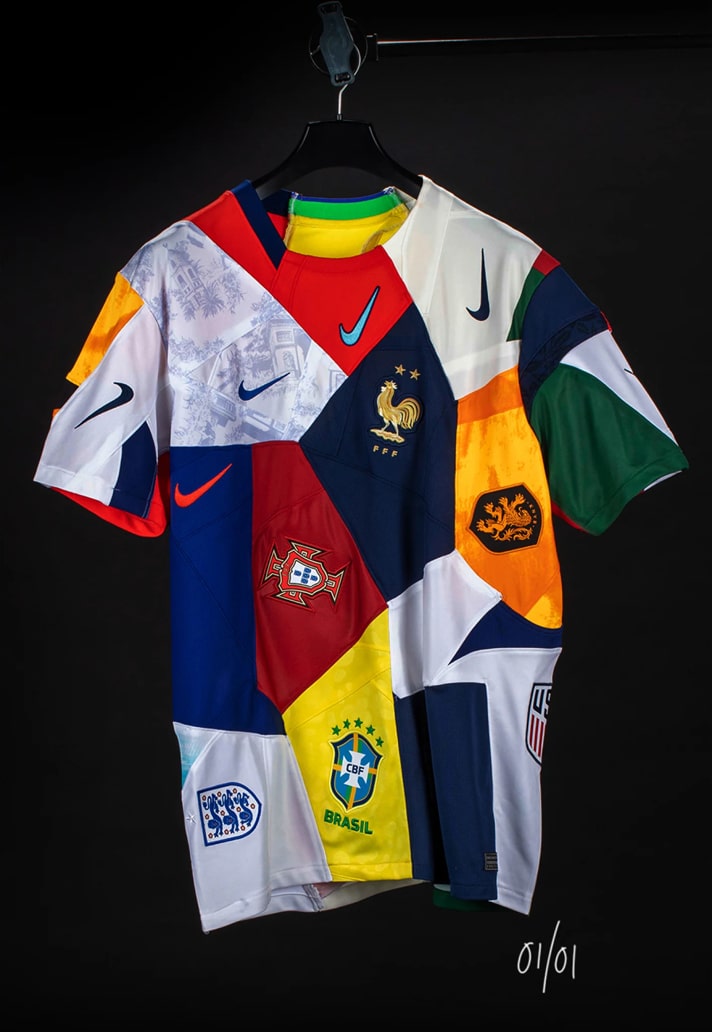 Nike Produce One-Of-One World Cup Mashup Jersey - SoccerBible