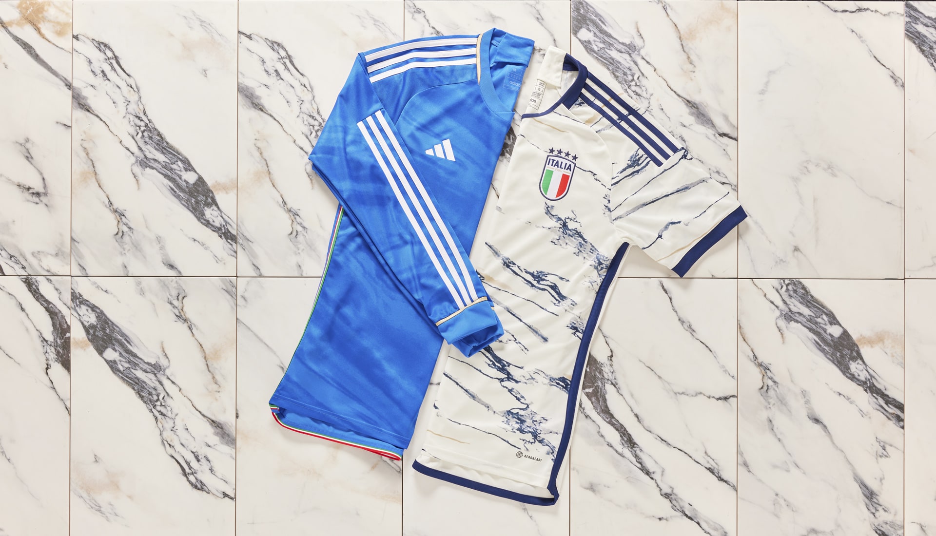 adidas Italy 2023 Home Authentic Jersey - Blue, Men's Soccer