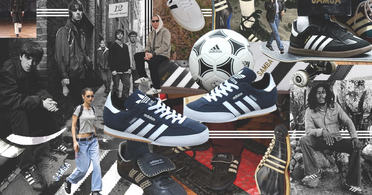 benzine Vanaf daar stam Why The adidas Samba Strides On As The Epitome Of Football X Fashion -  SoccerBible