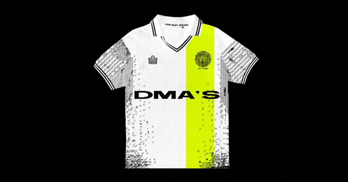 Admiral Produce Football Shirt For Australian Band DMA's SoccerBible