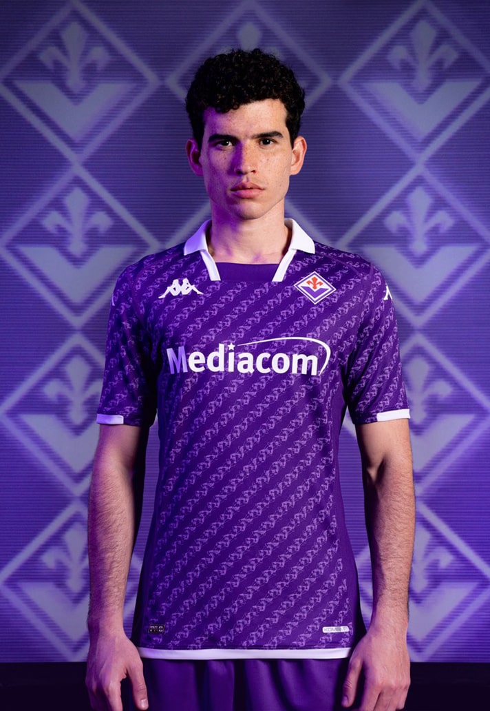 Fiorentina Reveal 23/24 Home Shirt From Kappa - SoccerBible