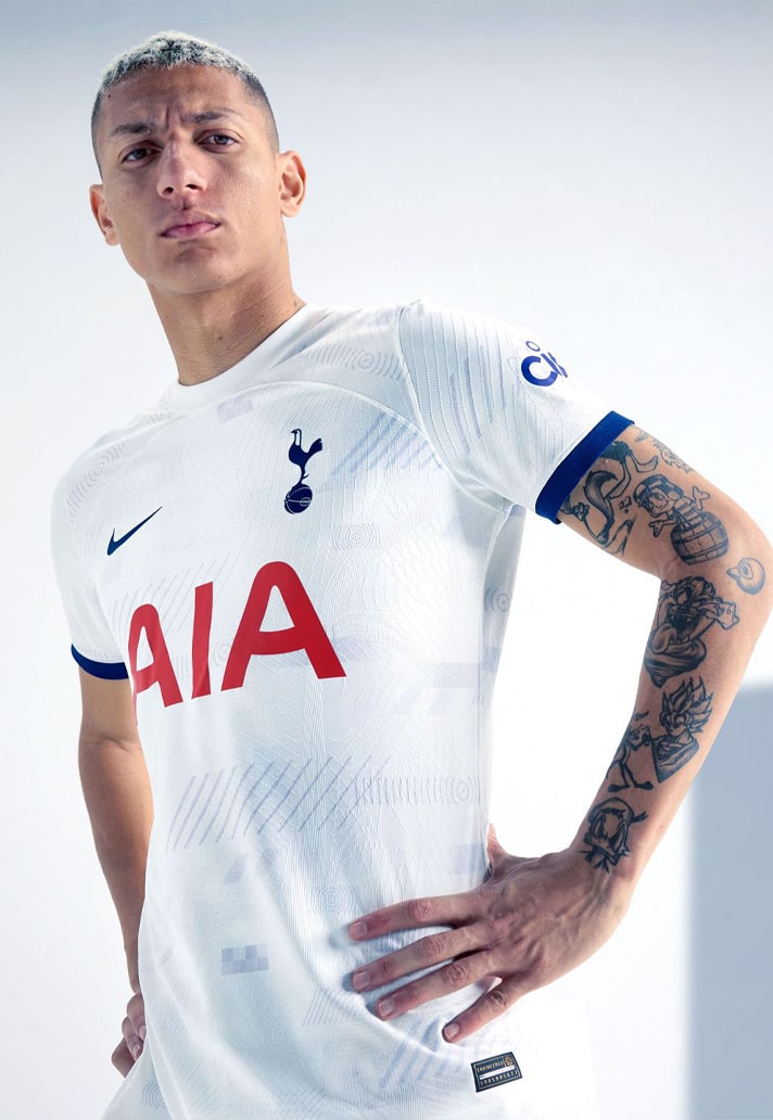 A closer look at Tottenham's new 2023/24 Nike home kit and the