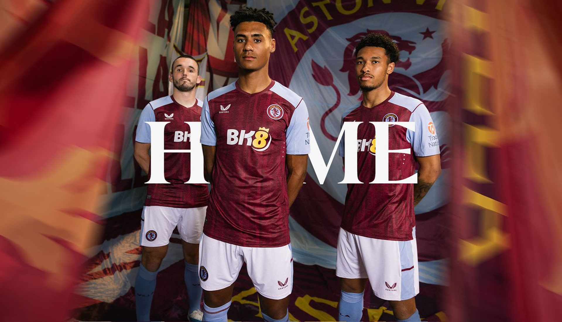 Desfavorable asqueroso nacimiento Aston Villa Reveal 23/24 Home Shirt From Castore - SoccerBible