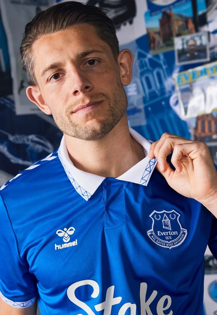 hummel发布埃弗顿23/24主场球衣