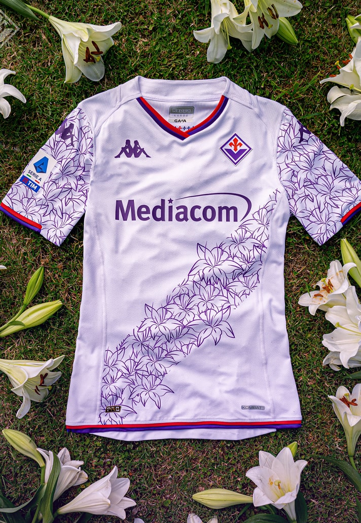 ACF Fiorentina 2022/23 Kappa Home and Away Kits - FOOTBALL FASHION