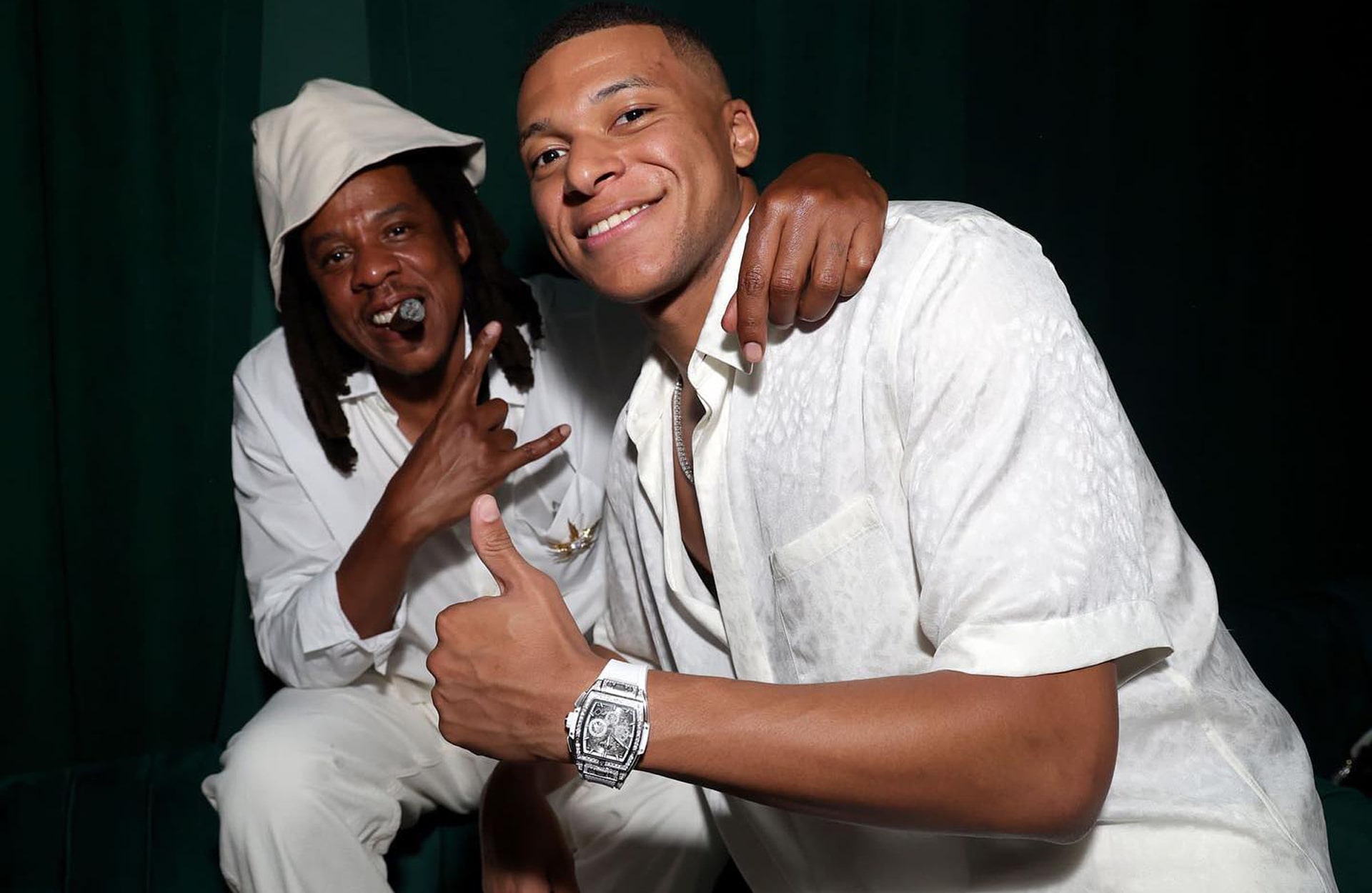 Mbappe Rubs Shoulders With The World's Elite At White Party 2023