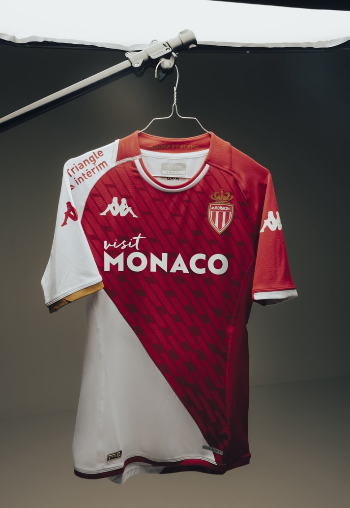 Monaco No23 Mendy Home Soccer Club Jersey