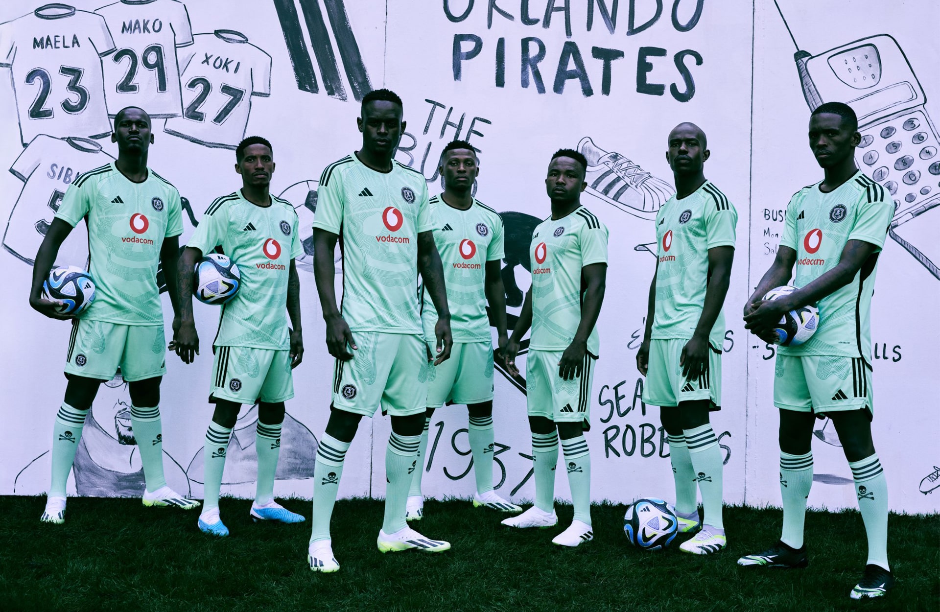 Orlando Pirates Unveil 23 24 Home Away Shirts From Adidas SoccerBible