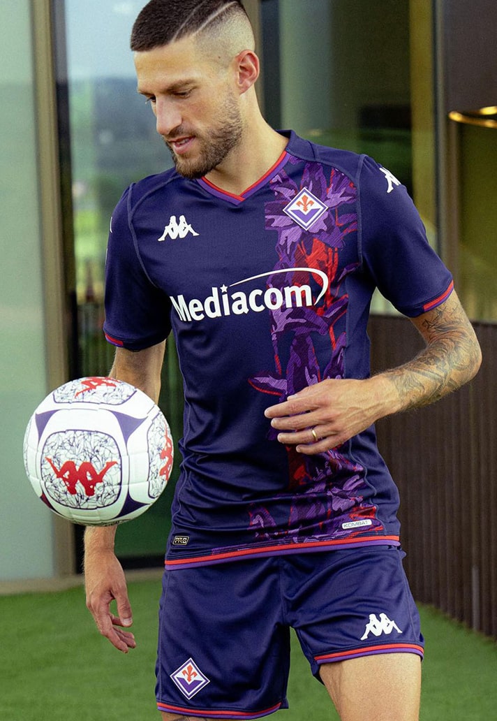 ACF Fiorentina 2023/24 Kappa Home Kit - FOOTBALL FASHION