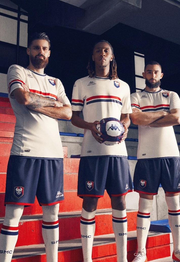 Kappa & Saint James Produce 110-Year Anniversary Kit For SM Caen