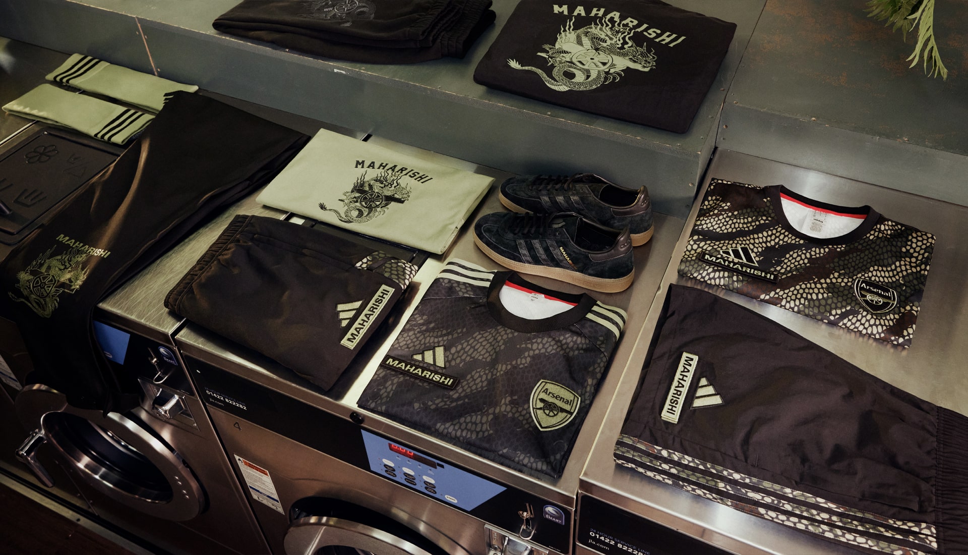 adidas & Maharishi Drop Collaborative Arsenal Collection - SoccerBible