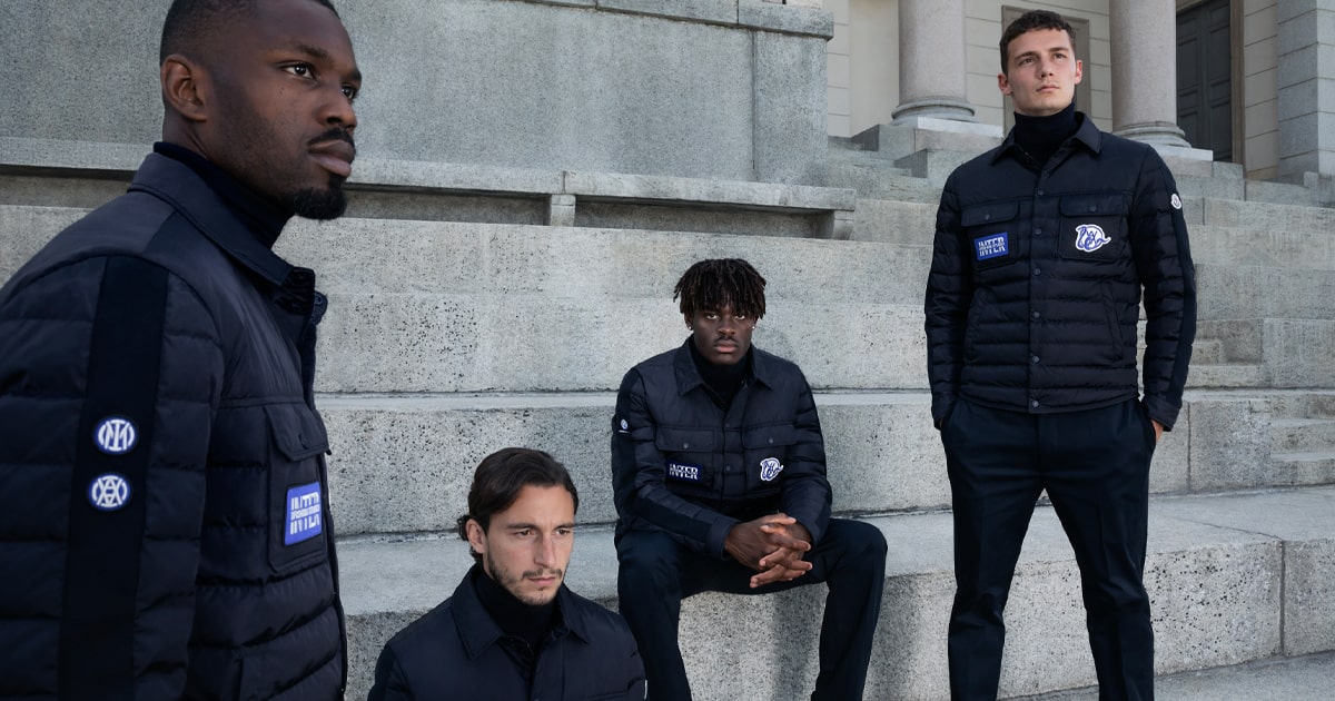 Inter Launch The Inter x Moncler By Arsham jacket - SoccerBible