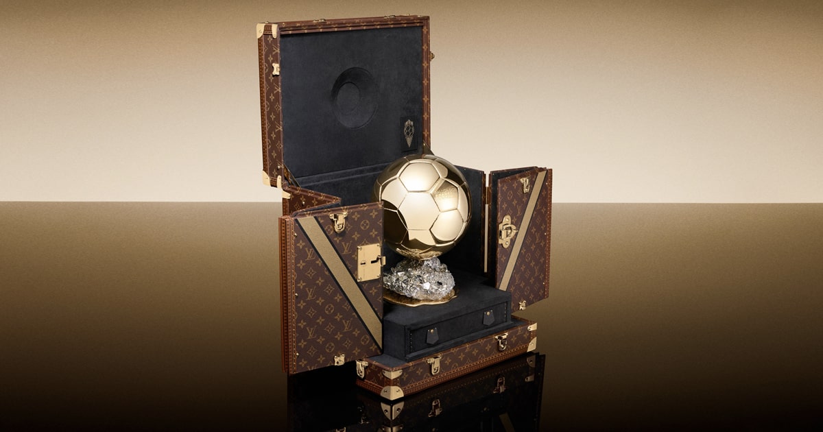 Louis Vuitton Design Travel Case For 2023 Ballon d'Or Trophy