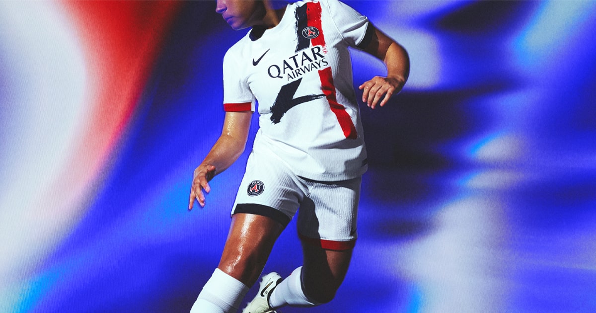 psg white away shirt