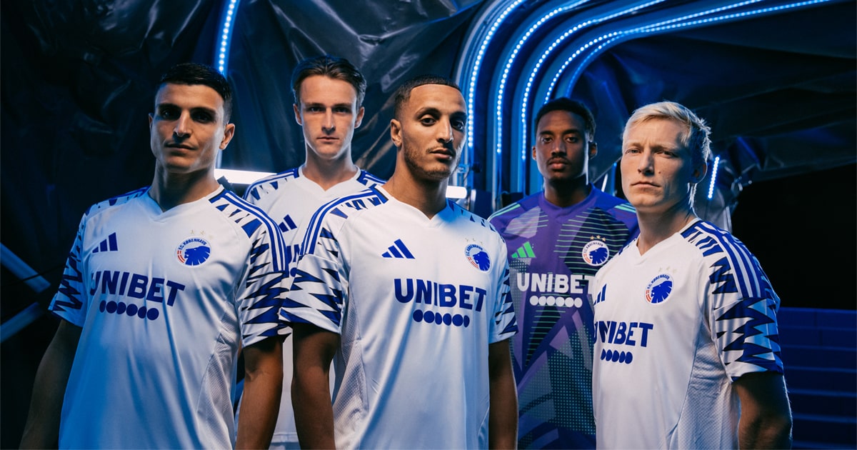 FC KOBENHAVN コペンハーゲン アディダス サッカー ユニフォーム FC Copenhagen Reveal 24/25 Home Shirt From adidas - SoccerBible