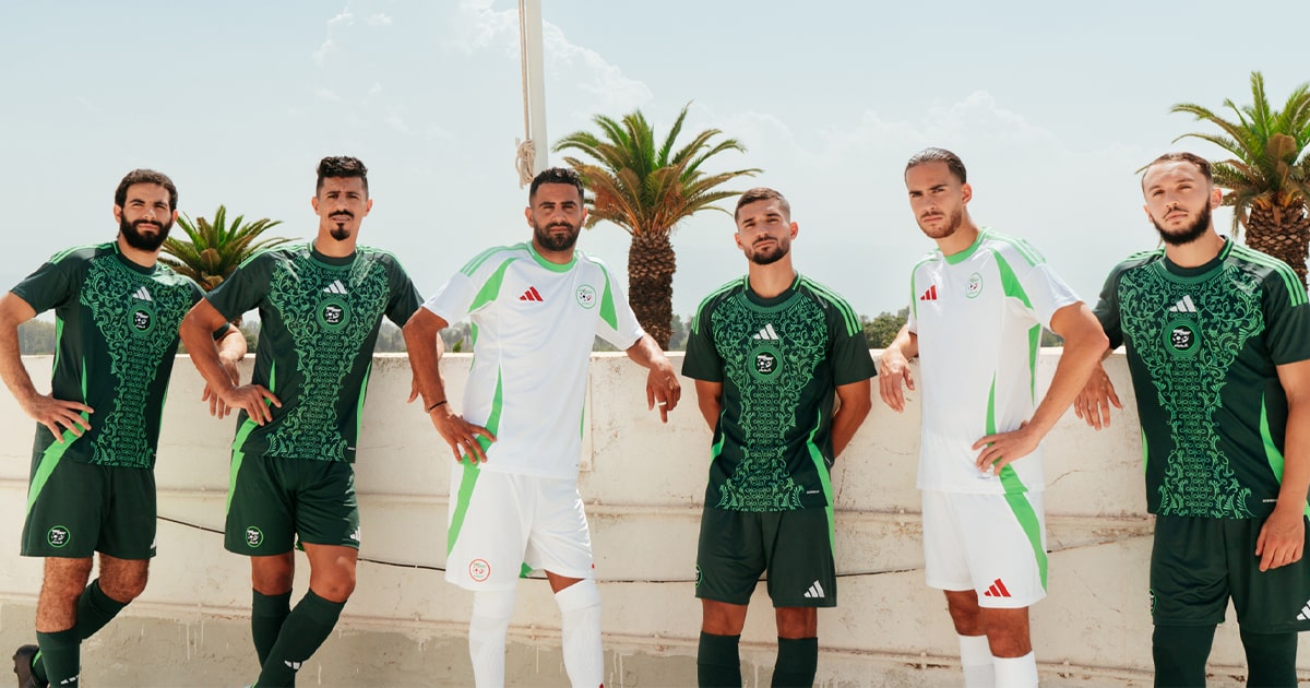 algeria football shirt adidas